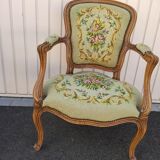 Set de 4 fauteuils cabriolet style Louis XV