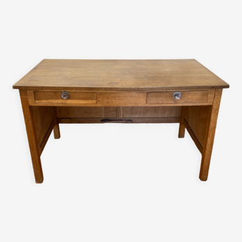 Bureau bois années 50