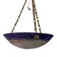 Art Deco pendant light by Jany – Glass paste – Marble decor