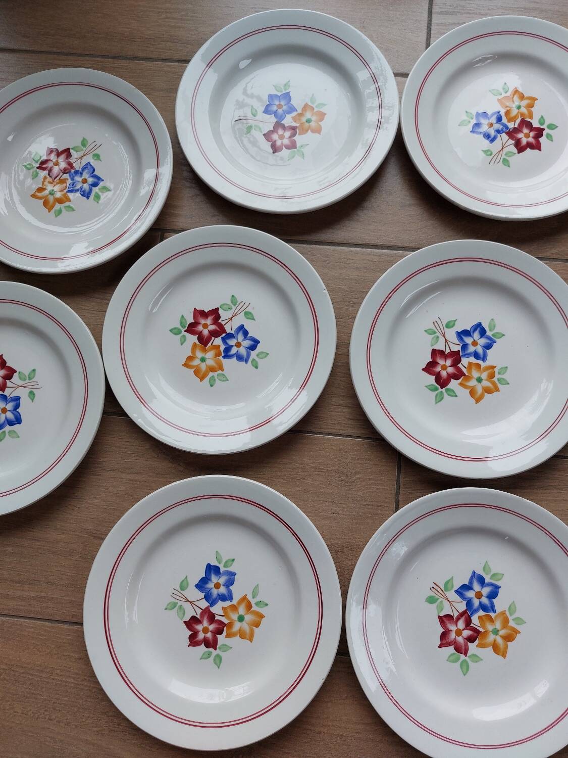 MDL dessert service, plates and dish