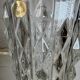 Vase verre de cristal vintage
