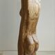 Stylised vintage female sculpture from the 1960s with organic shapes.