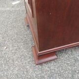 Table de chevet anglaise en acajou