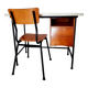 Bureau bois vintage années 50s