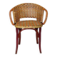 Fischel wicker terrace armchair 1930, N°415/F