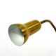 Vintage Italian adjustable brass table lamp from 60s
