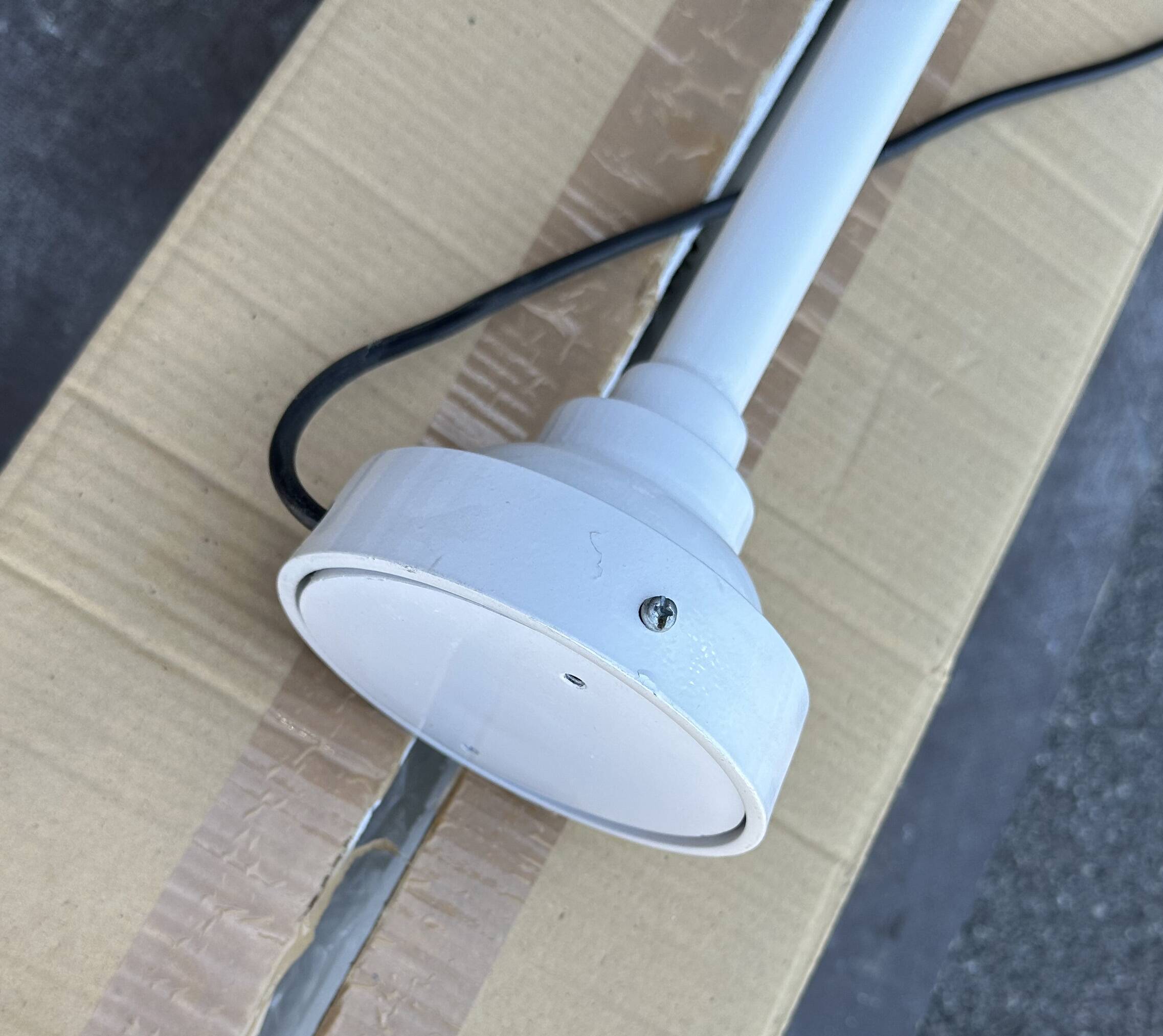 Lampe Casa  Blanche, Suspension industrielle atypique neuve