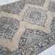 Vintage Turkish hallway rug 143x391 cm