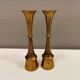 A set of beautiful candlesticks in solid brass.