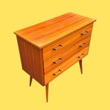 Commode vintage pieds compas