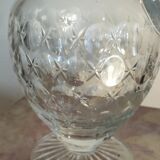 Old crystal decanter