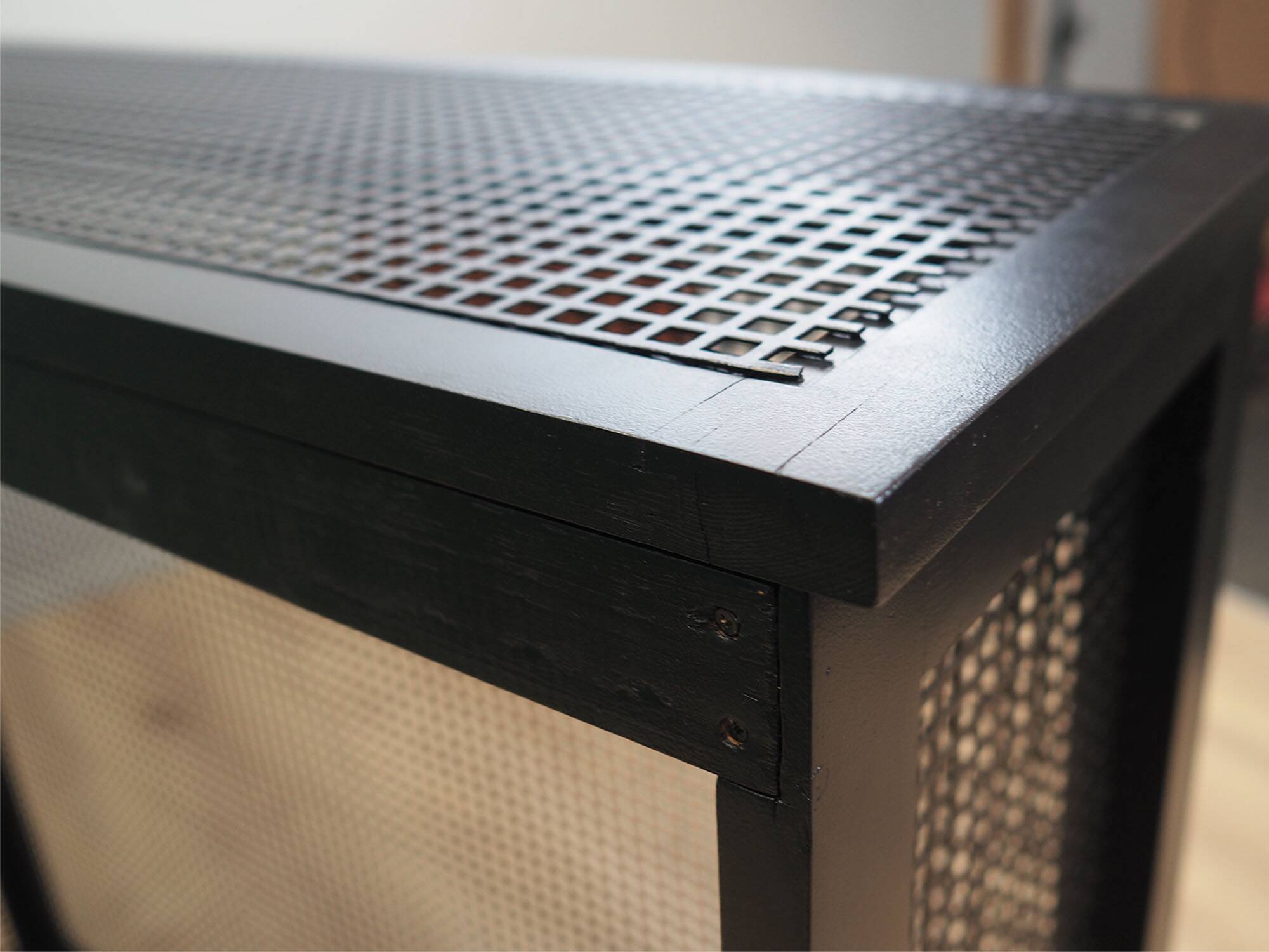 Fireplace cover, Danish design, 1980s, production: Denmark