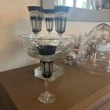Crystal egg champagne coupe