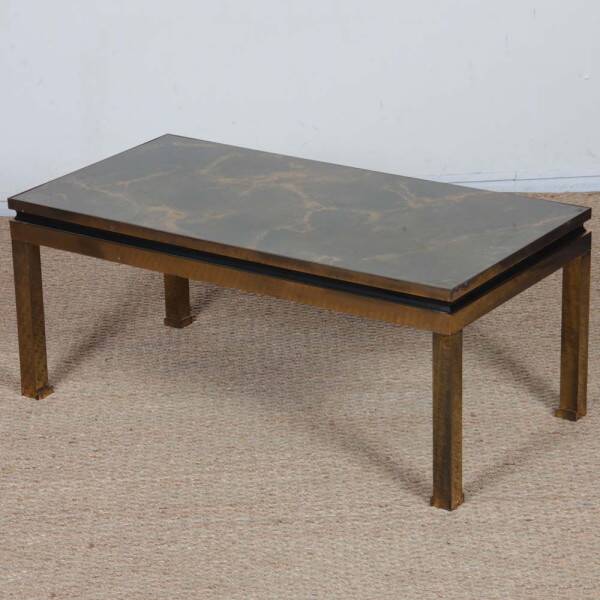 Petite table basse par Guy Lefevre pour Maison Jansen, 1970