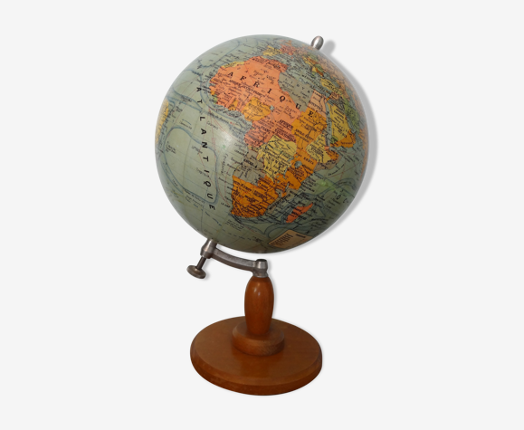 Globe terrestre Forest fin XIXème H39 cm