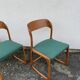 Series of 4 chairs Baumann 60s