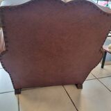 Ancien fauteuil club moustache