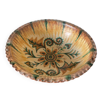 Quimper earthenware salad bowl