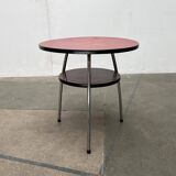 Mid-century German tubular steel table by Mauser Werke Waldeck.
