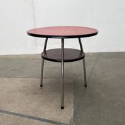 Mid-century German tubular steel table by Mauser Werke Waldeck.