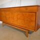Enfilade scandinave en bois blond et teck