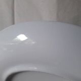 White porcelain drainer and dish