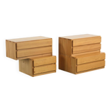 Ensemble de commodes par Maison Regain, années 70