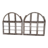 Paire de châssis de fenêtre usine