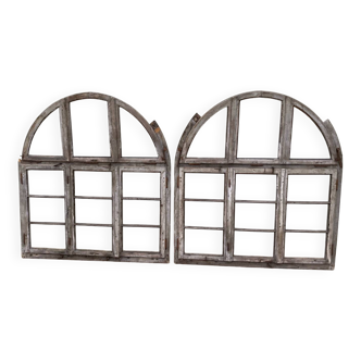 Paire de châssis de fenêtre usine