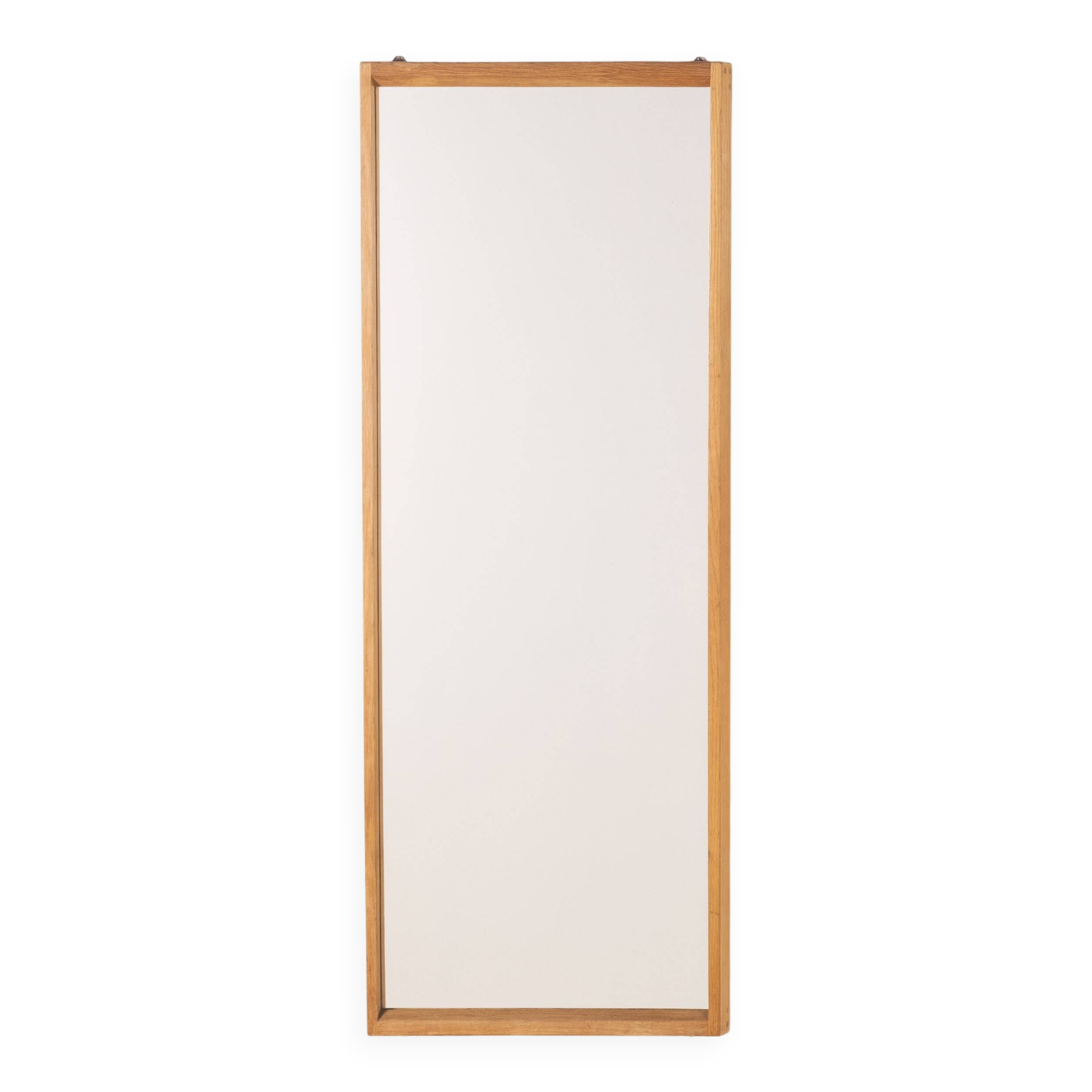 Miroir Kai Kristiansen en chêne modèle 145 pour Aksel Kjersgaard, 1960, Danemark