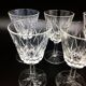 Lot of white wine glasses
