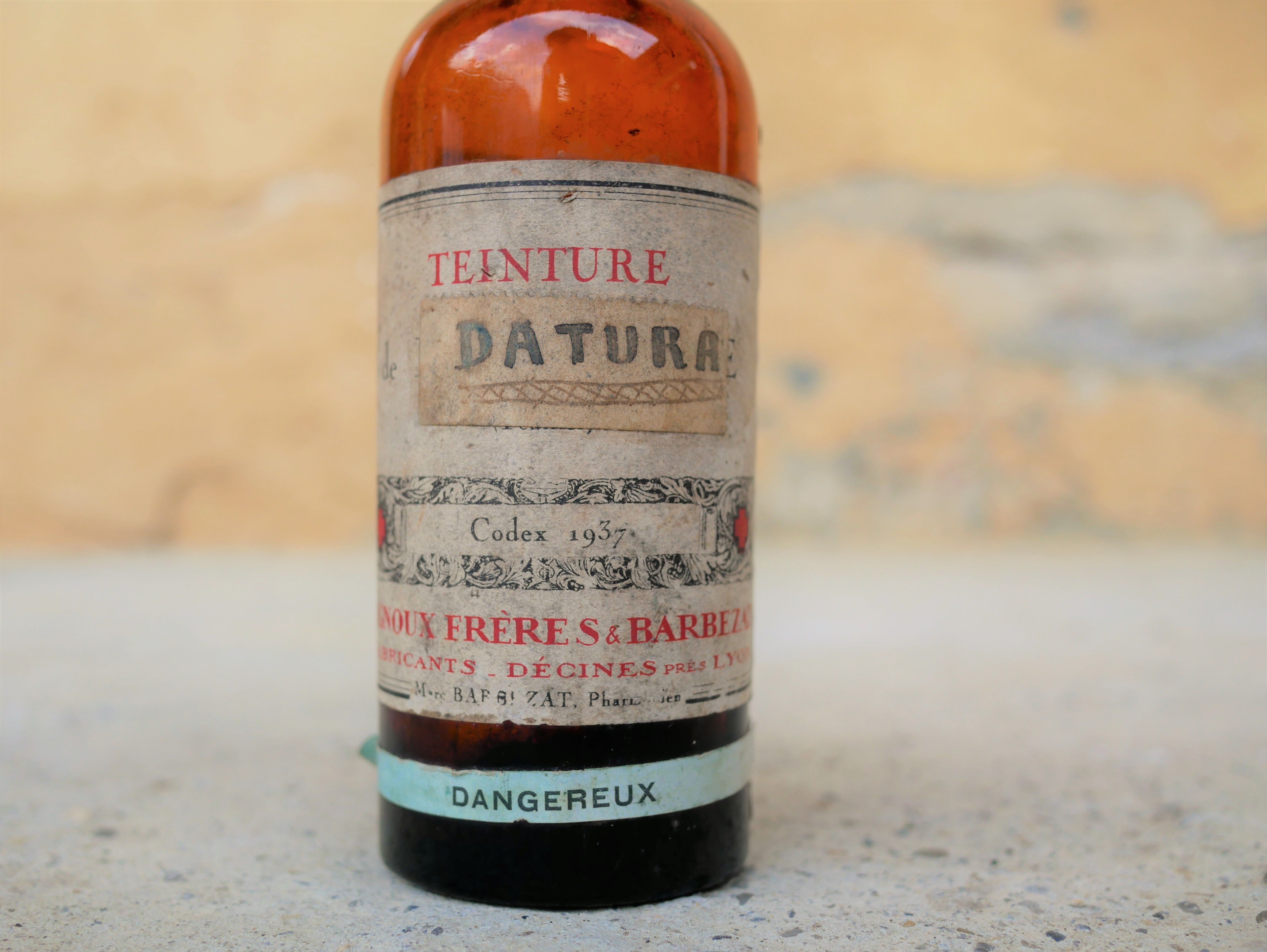 Vintage apothecary bottle