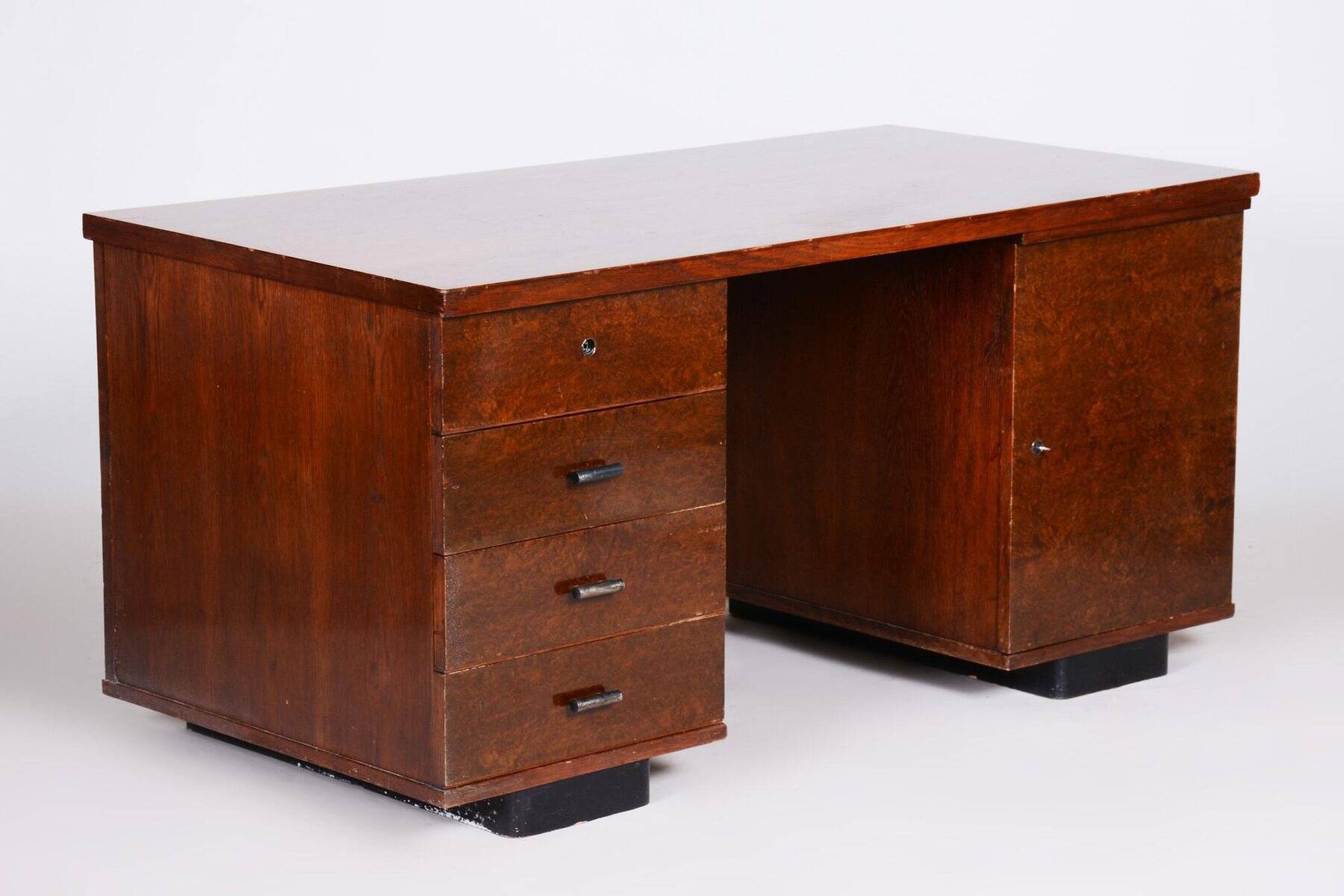 Art Deco Writing Desk by Jindřich Halabala, 1930s