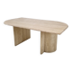 Italian Coffee Table in Travertine, 1980s