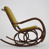 Restored Rocking Chair By Ton ,Czechoslovakia 1960s