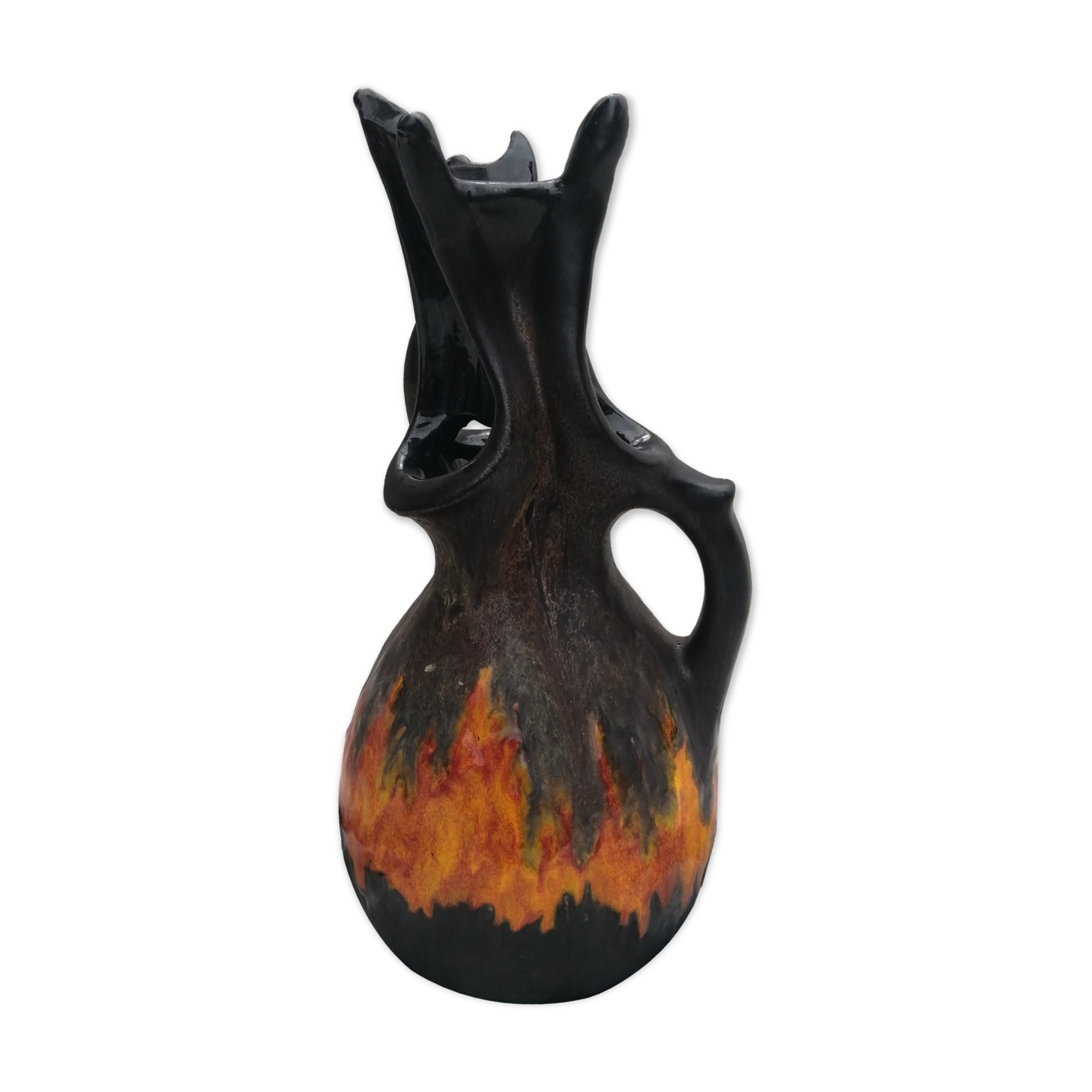 Large Vase West Germany by DR. Farlecrelts