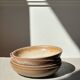 Deep plates in stoneware
