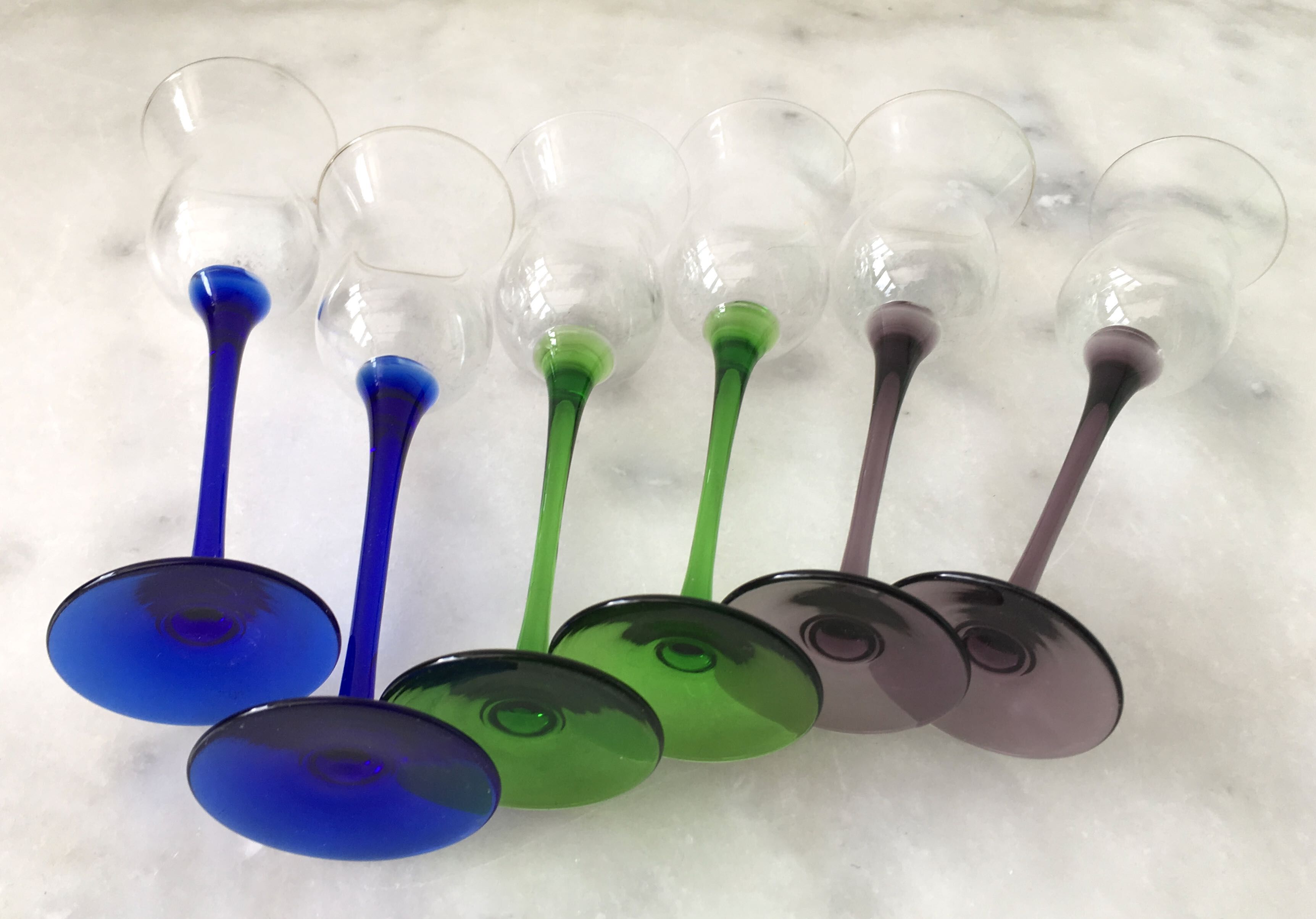 Set of 6 alcohol glasses