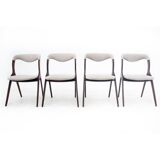 A set of chairs, Denmark, 1960s. After renovation.