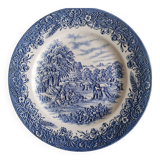 Old flat plate stamped Churchill. English manufacturing