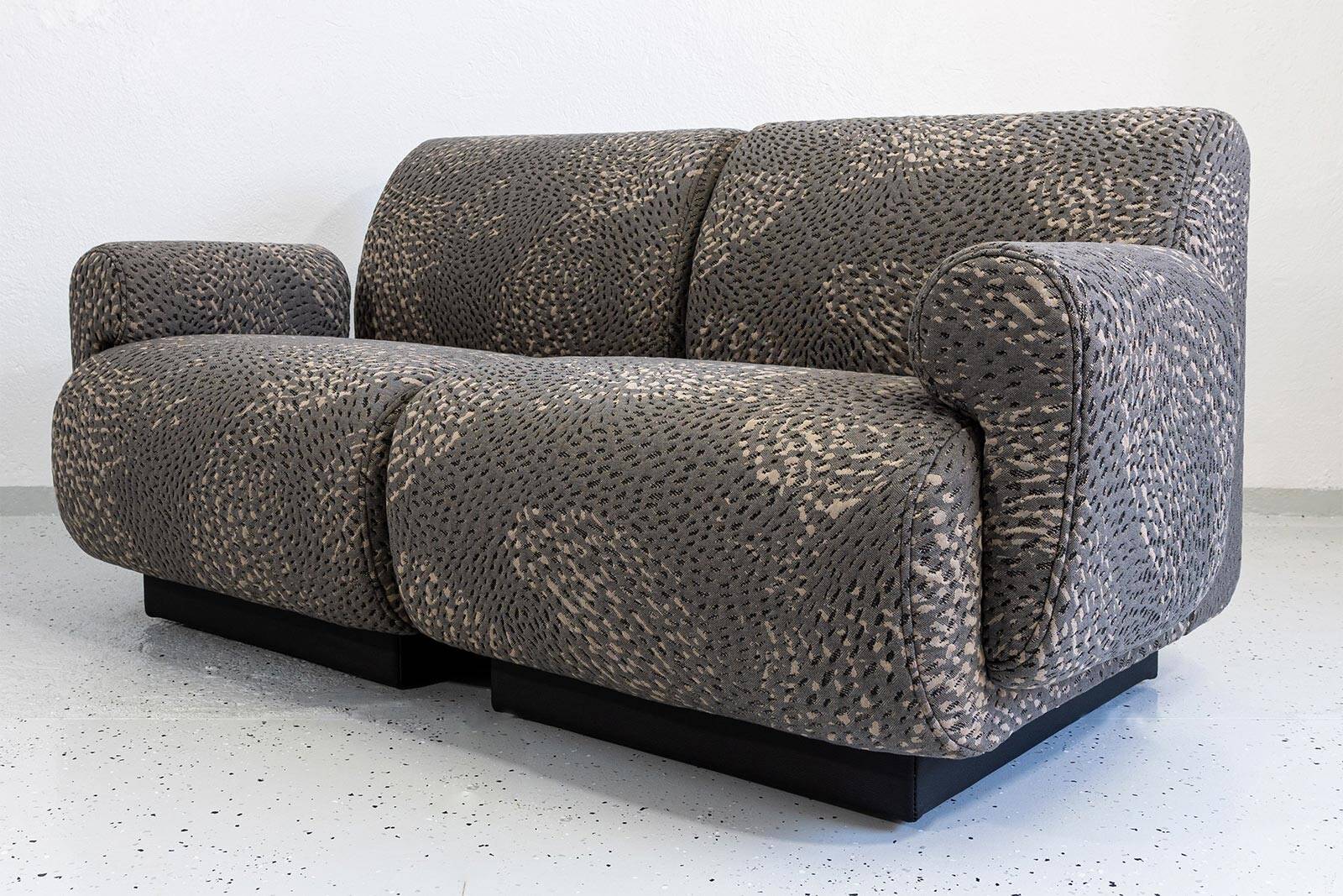 Modular vintage sofa by Eberhard Geißler, Oelsa, Germany, 1970s