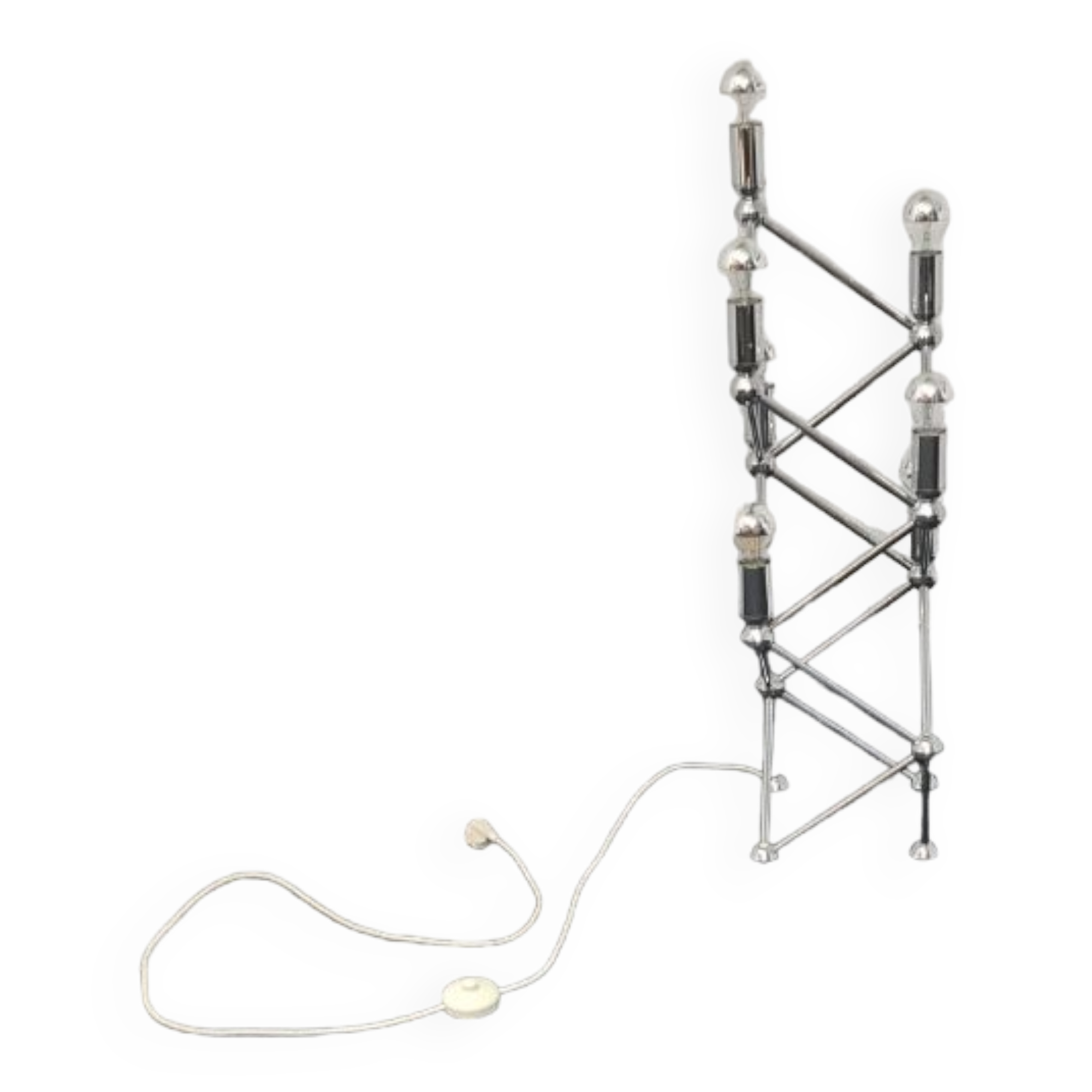 Vintage chrome floor light