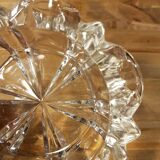 Thick glass ashtray or pocket