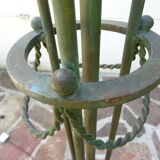 Lampadaire art déco fer forgé à flèches