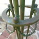 Art deco wrought iron floor lamp with arrows