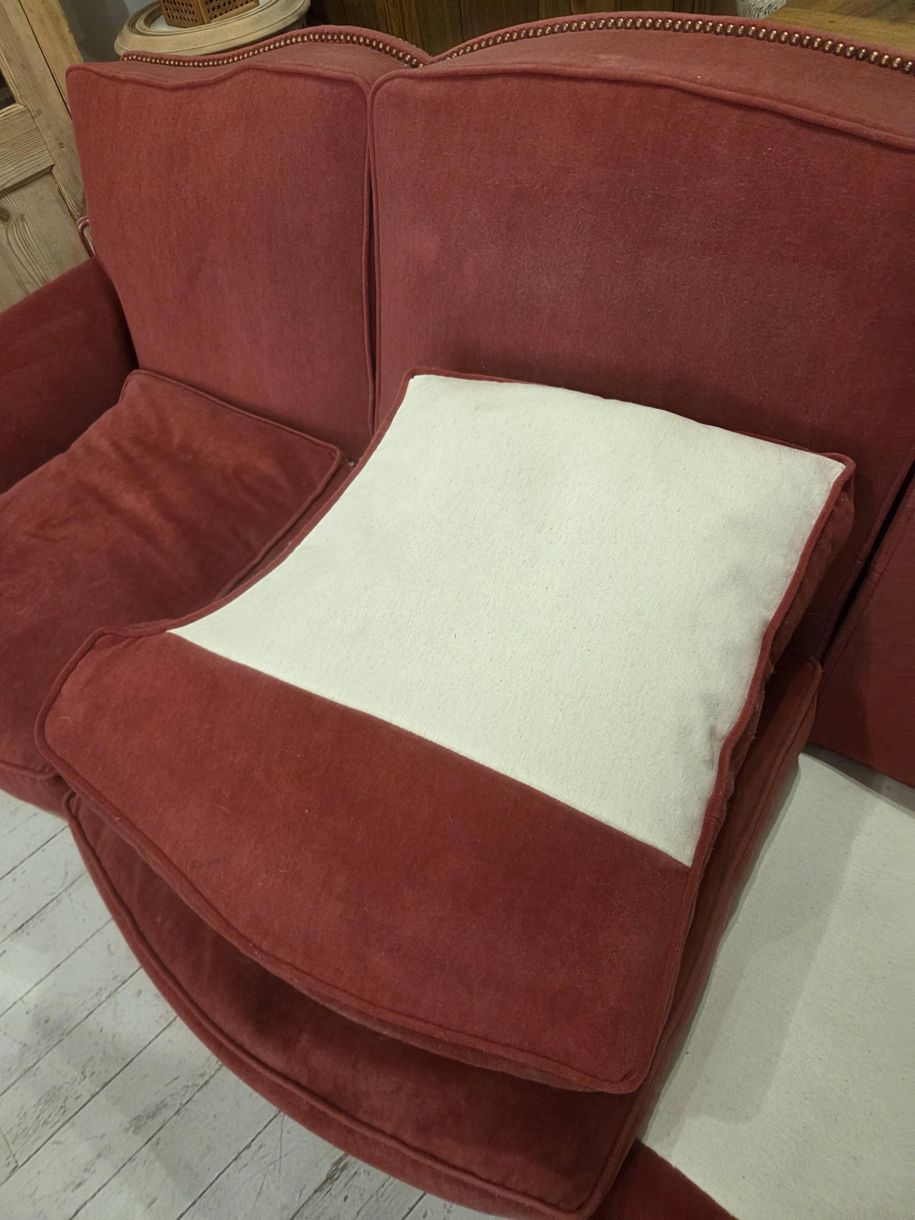 wool velvet sofa