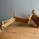 Vintage Scandinavian scissors wall light