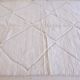 Tapis Blanc Beni Ourain - 297 x 224 cm