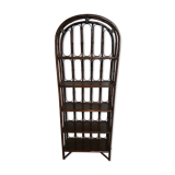 Vintage rattan shelf