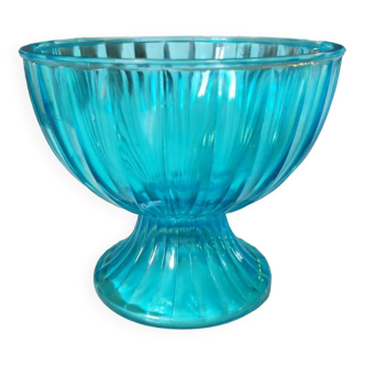 Blue crystal cup